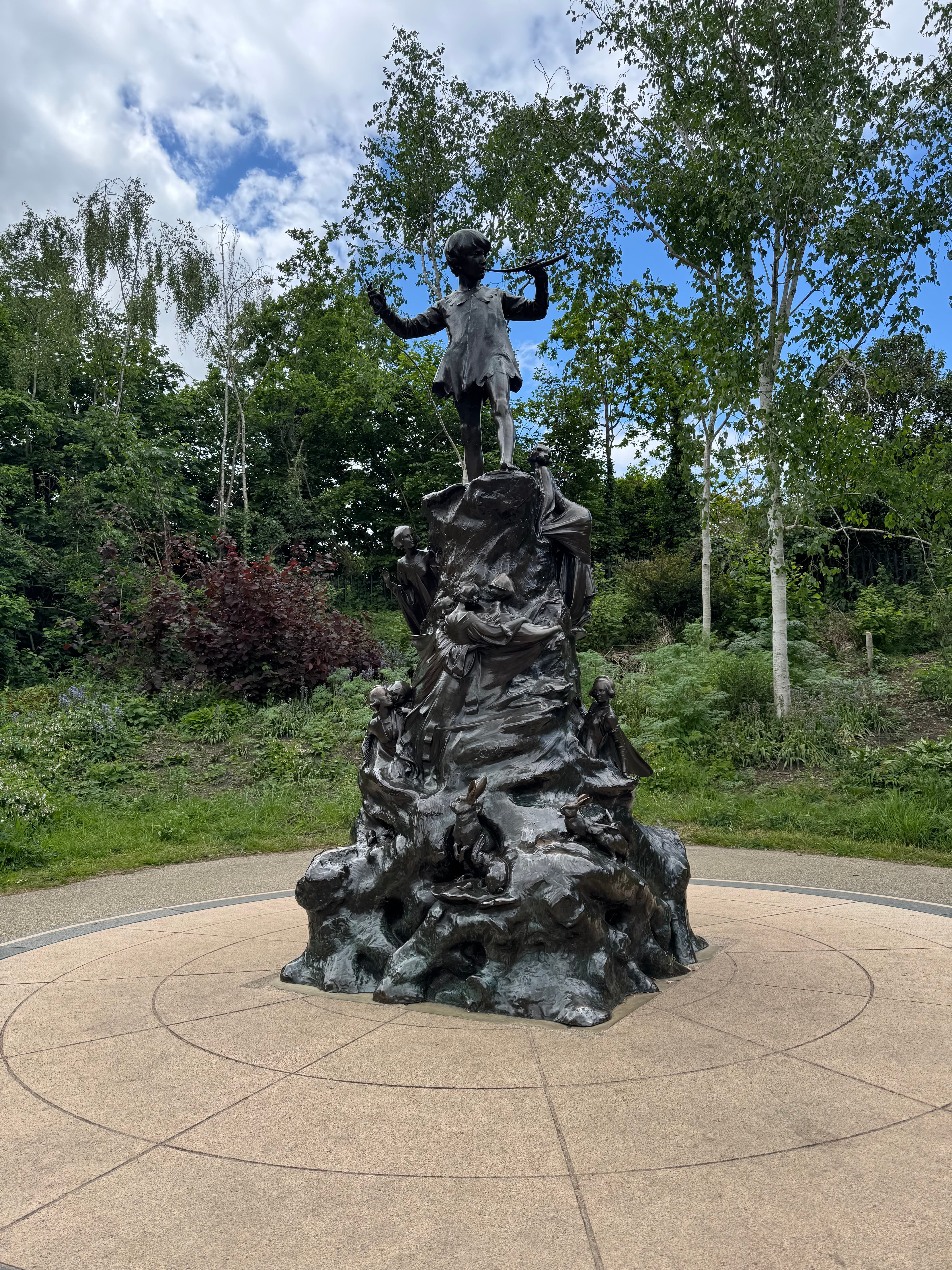 Statue de Peter Pan